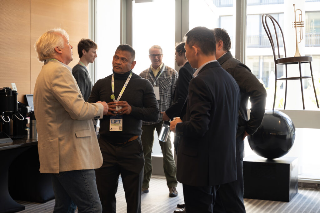 Community organization attendees networking at the LIFT Summit