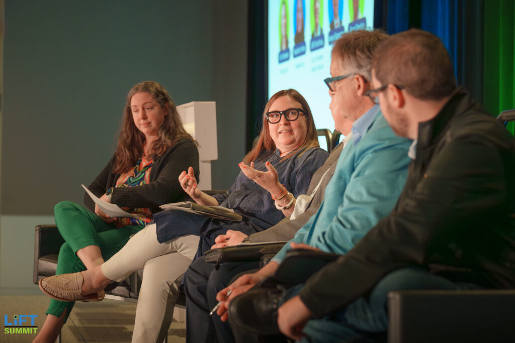 Panelists speaking during LIFT Summit Conference Day 1